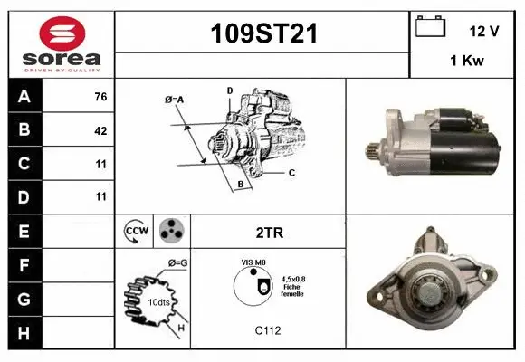 Starter (109ST21)