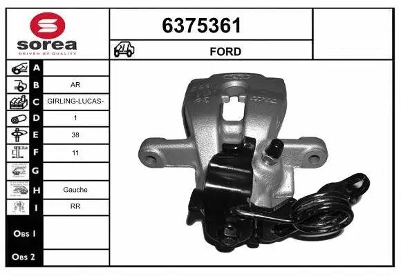 Brake Caliper (6375361)