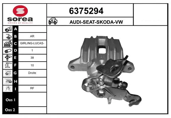 Brake Caliper (6375294)