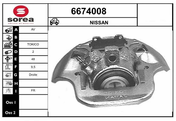 Brake Caliper (6674008)