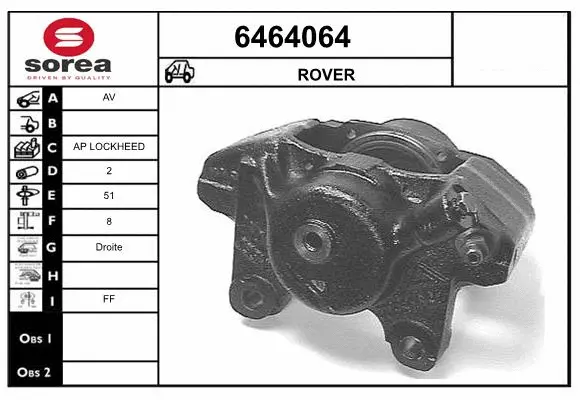 Brake Caliper (6464064)