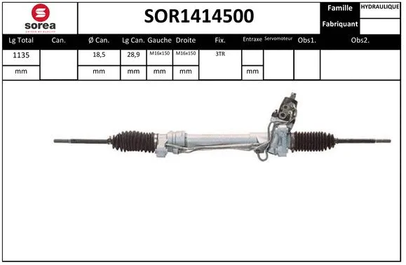 Steering Gear (SOR1414500)