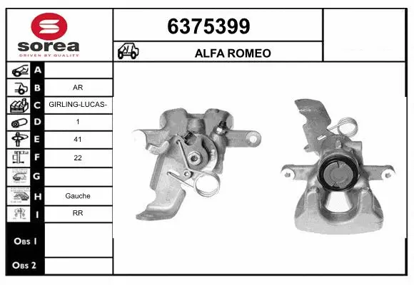 Brake Caliper (6375399)