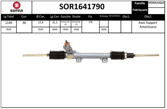 Steering Gear (SOR1641790)