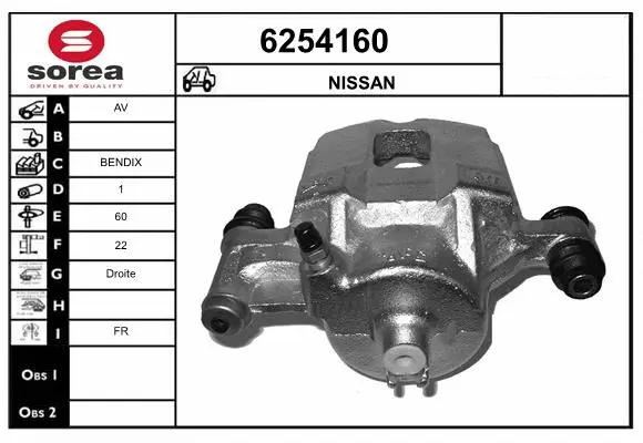 Brake Caliper (6254160)