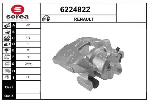 Brake Caliper (6224822)