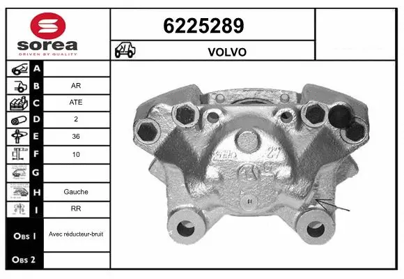 Brake Caliper (6225289)