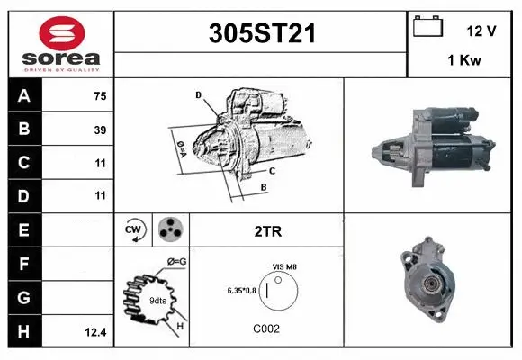 Starter (305ST21)