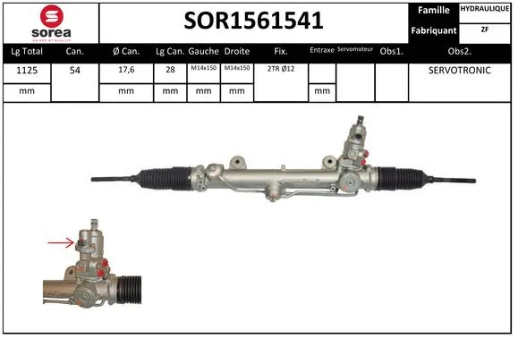 Steering Gear (SOR1561541)
