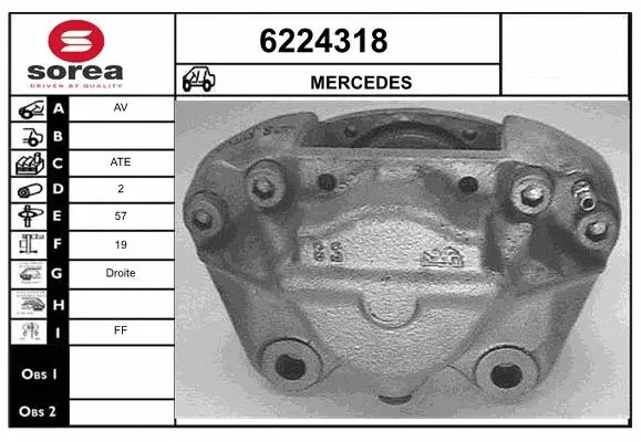 Brake Caliper (6224318)