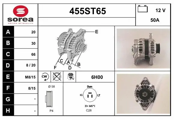 Alternator (455ST65)
