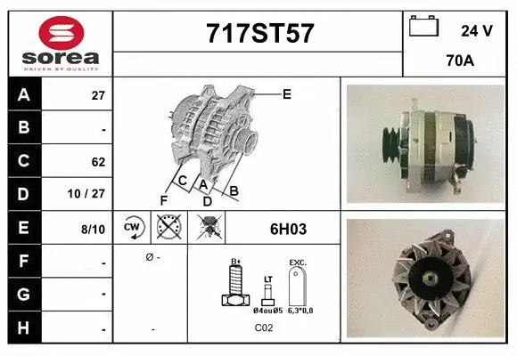 Alternator (717ST57)