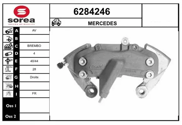 Brake Caliper (6284246)
