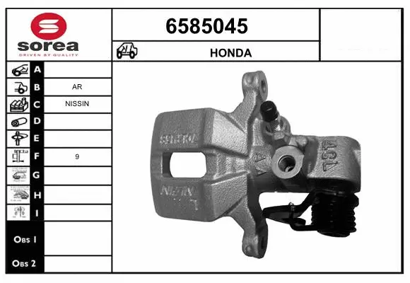 Brake Caliper (6585045)
