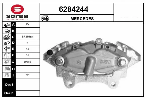Brake Caliper (6284244)