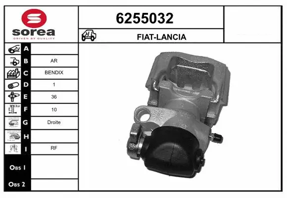 Brake Caliper (6255032)