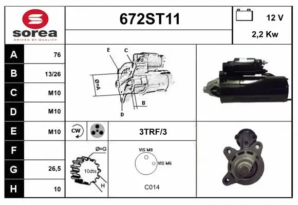 Starter (672ST11)