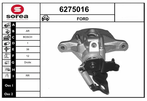 Brake Caliper (6275016)