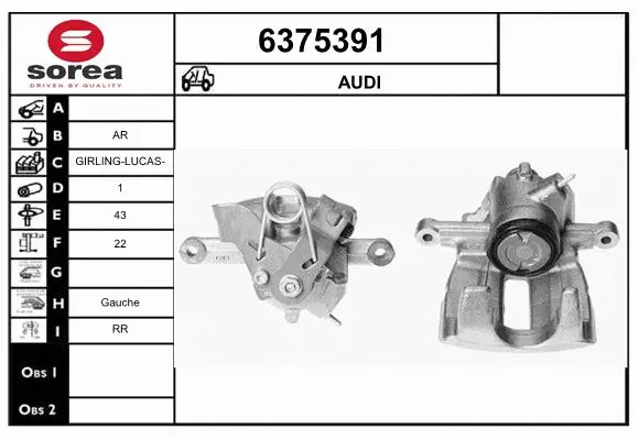 Brake Caliper (6375391)