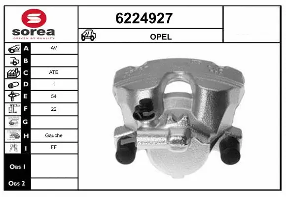 Brake Caliper (6224927)