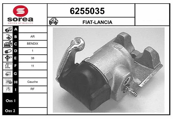 Brake Caliper (6255035)