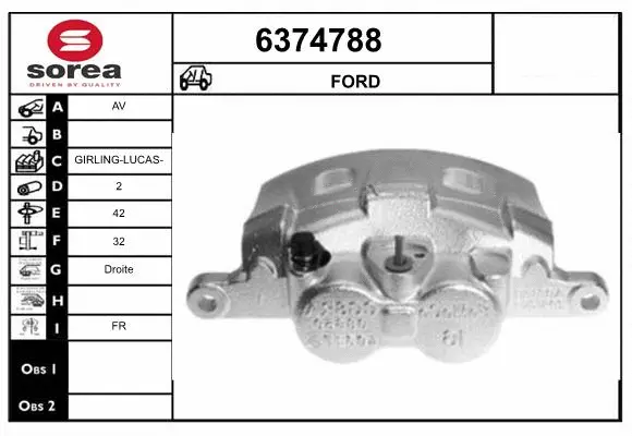 Brake Caliper (6374788)