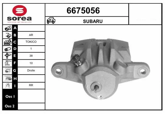 Brake Caliper (6675056)