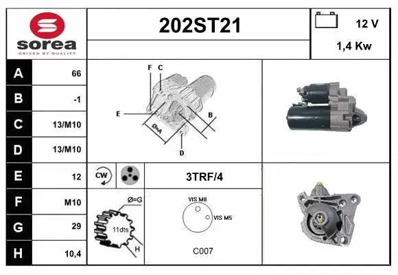 Starter (202ST21)
