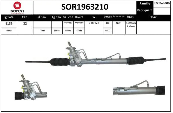 Steering Gear (SOR1963210)