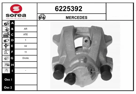 Brake Caliper (6225392)