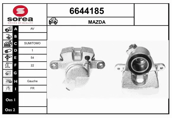 Brake Caliper (6644185)