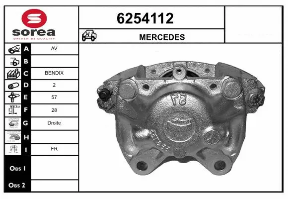 Brake Caliper (6254112)
