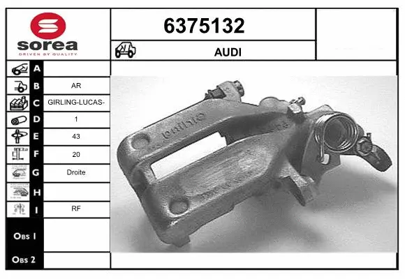 Brake Caliper (6375132)