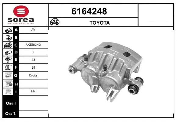 Brake Caliper (6164248)