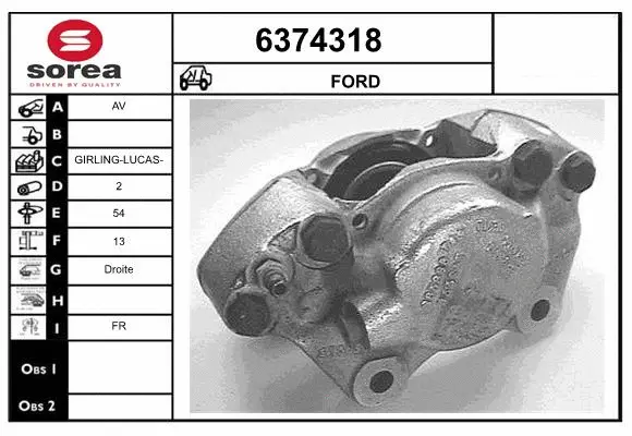 Brake Caliper (6374318)