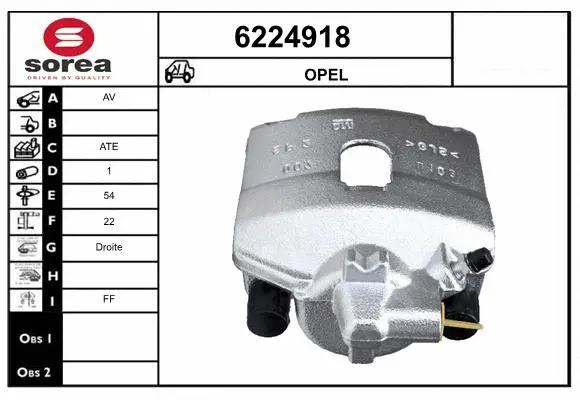 Brake Caliper (6224918)