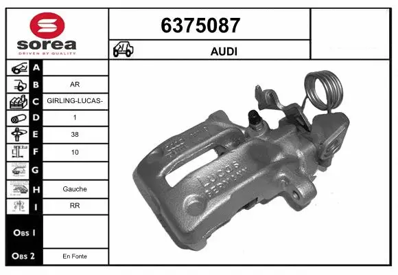 Brake Caliper (6375087)
