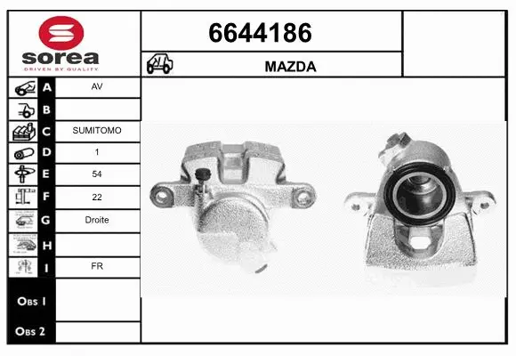 Brake Caliper (6644186)