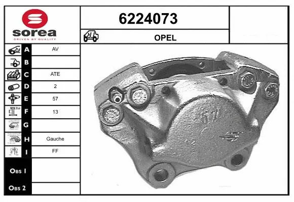 Brake Caliper (6224073)