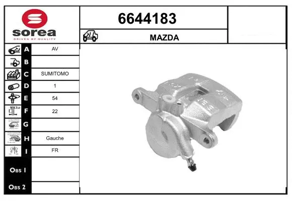 Brake Caliper (6644183)
