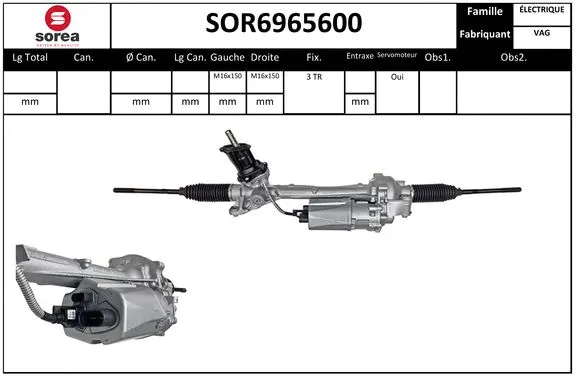 Steering Gear (SOR6965600)