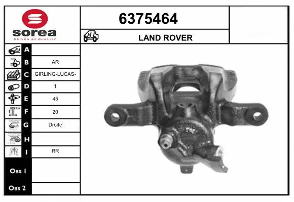 Brake Caliper (6375464)