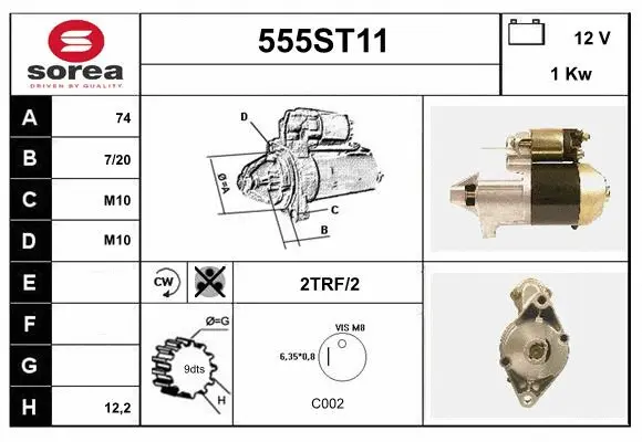 Starter (555ST11)