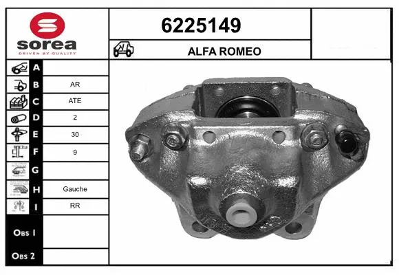 Brake Caliper (6225149)