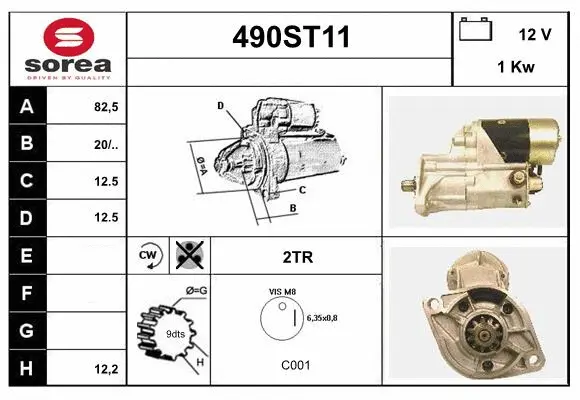 Starter (490ST11)