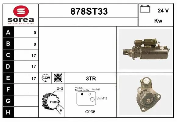 Starter (878ST33)