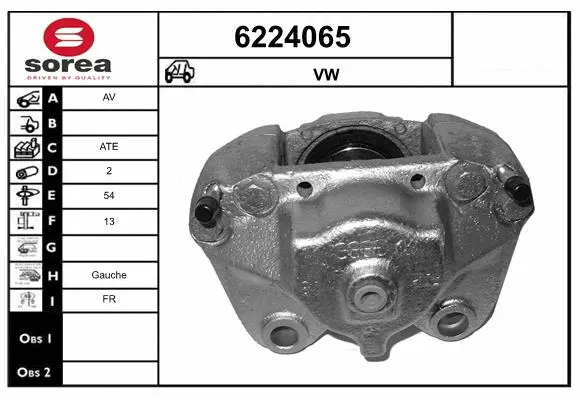 Brake Caliper (6224065)