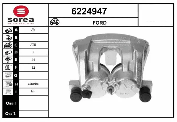 Brake Caliper (6224947)