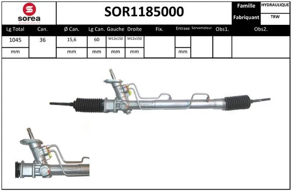 Steering Gear (SOR1185000)