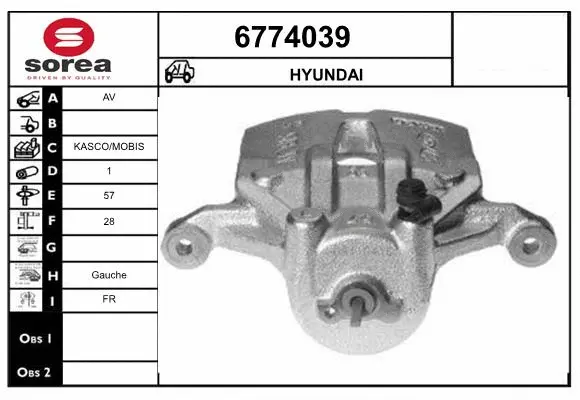 Brake Caliper (6774039)